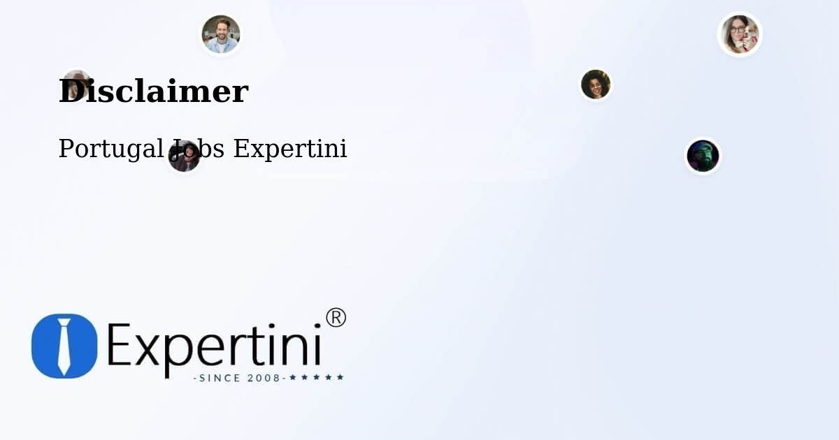 Disclaimer – Calheta - Portugal Jobs Expertini