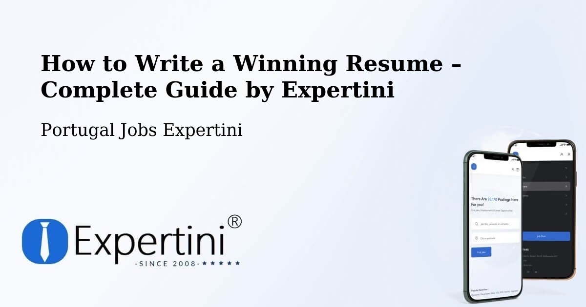 Resume Writing Guide for Job Seekers – Calheta - Calheta, Portugal Jobs Expertini